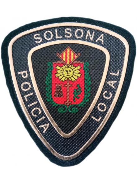 Policía Local Solsona parche insignia emblema distintivo