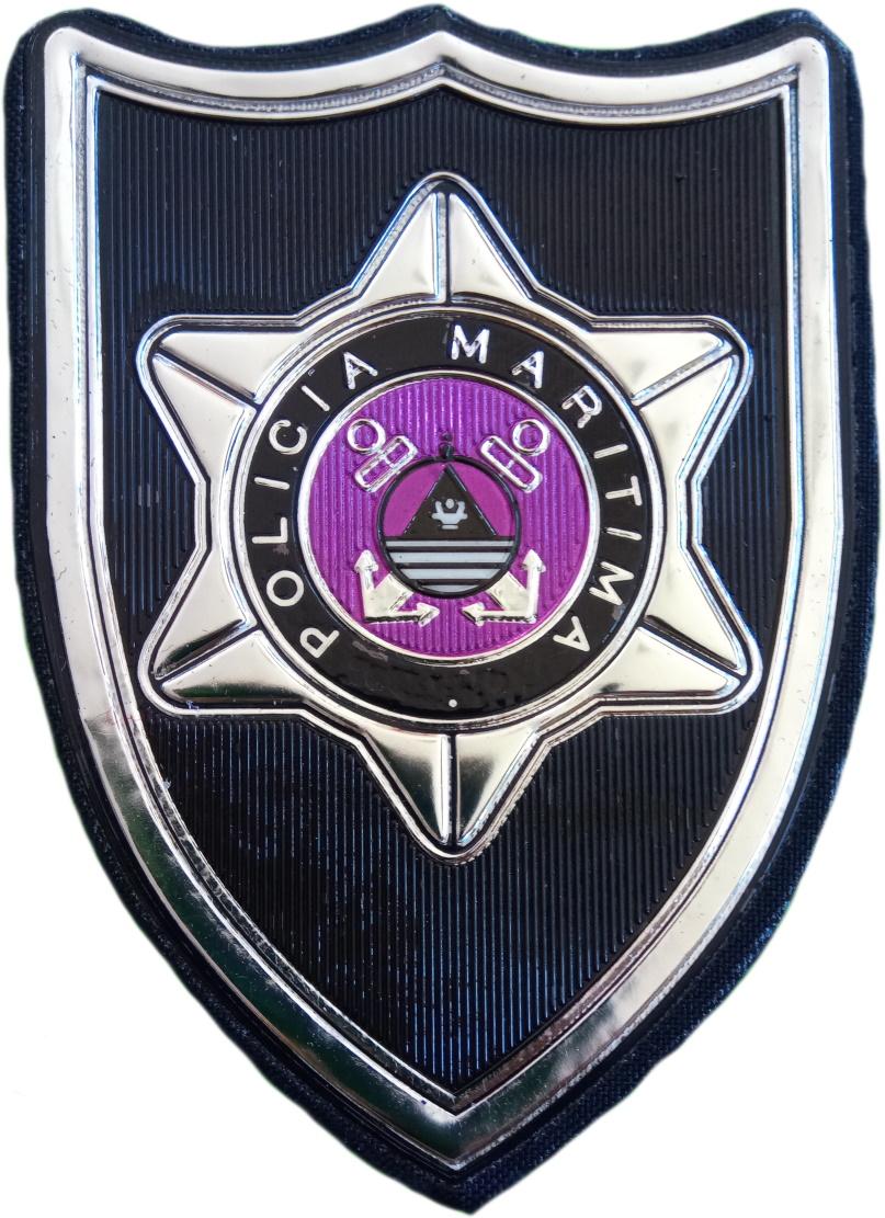 Policía Marítima Cabo Verde parche insignia emblema patch ecusson maritime police