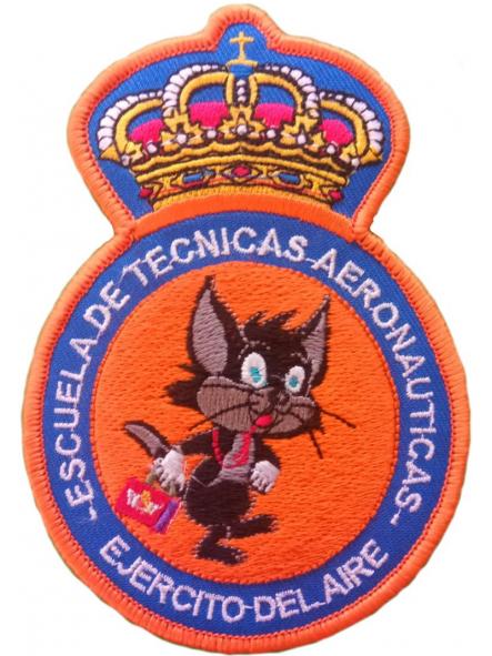 Ejército del Aire Escuela de Técnicas Aeronáuticas parche insignia emblema Air Force