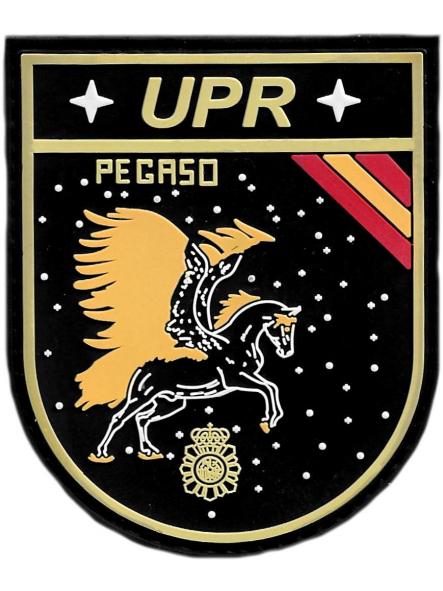 Policía Nacional CNP UPR Unidad de Prevención y Reacción Pegaso parche insignia emblema distintivo [0]