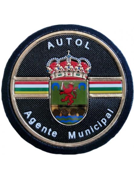 Policía Local Autol Agente Municipal La Rioja parche insignia emblema distintivo 