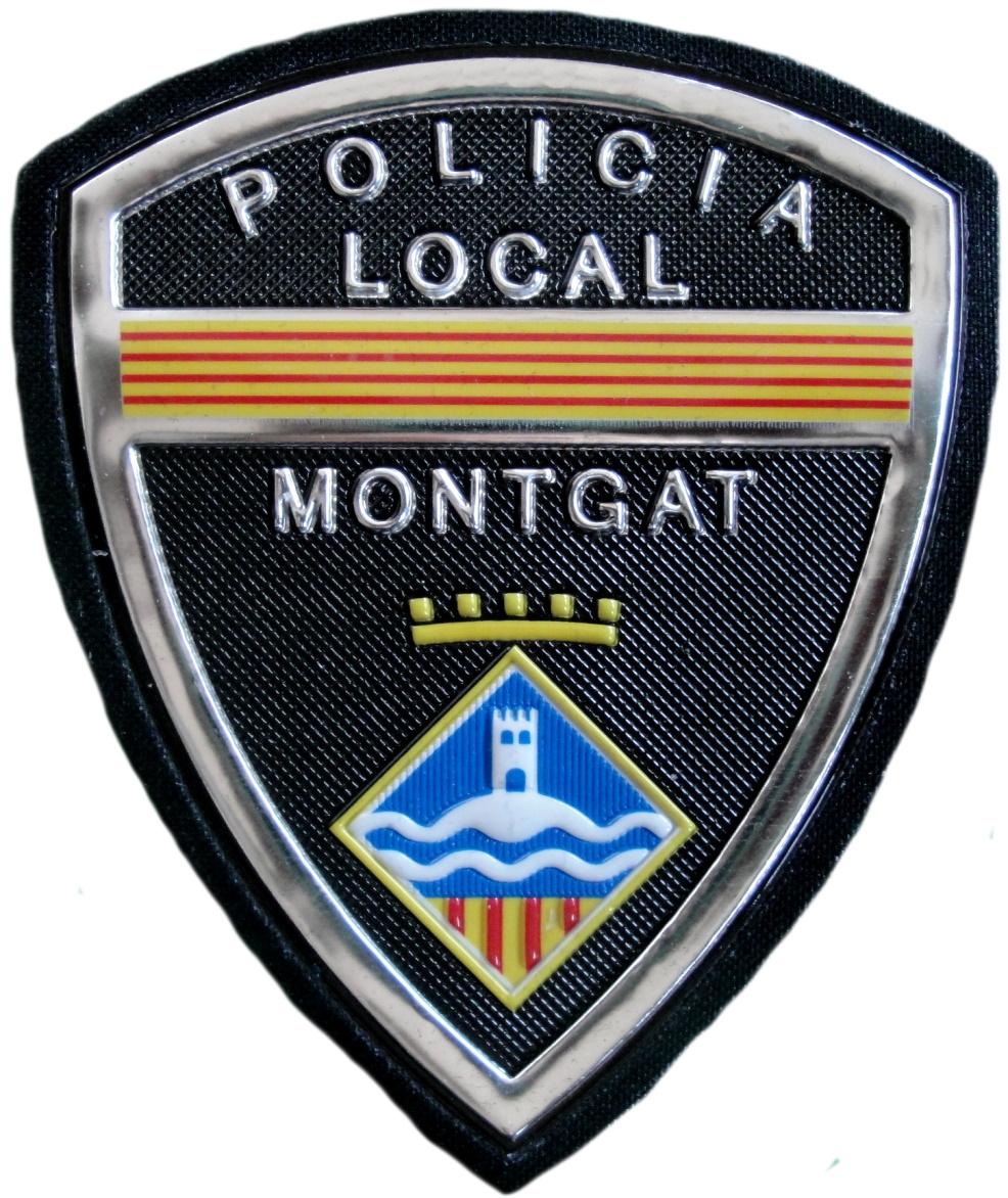 Policía Local Montgat parche insignia emblema distintivo