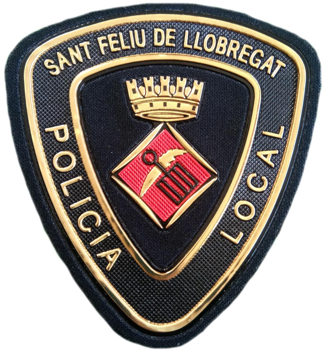 Policía Local Sant Feliu de Llobregat parche insignia emblema distintivo