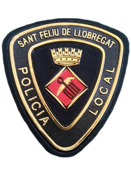 POLICÍA LOCAL DE SANT FELIU DE LLOBREGAT PARCHE INSIGNIA EMBLEMA DISTINTIVO