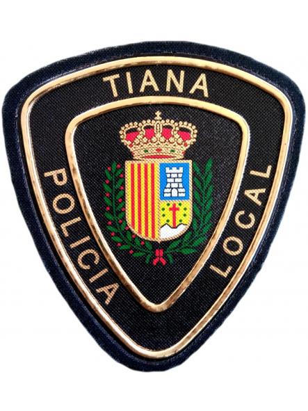 POLICÍA LOCAL DE TIANA PARCHE INSIGNIA EMBLEMA DISTINTIVO
