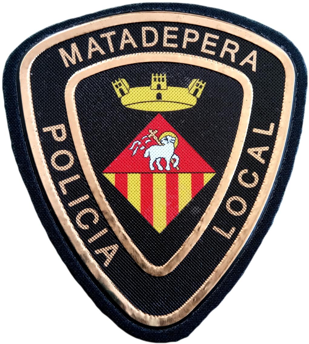 Policía Local Matadepera Cataluña parche insignia emblema distintivo