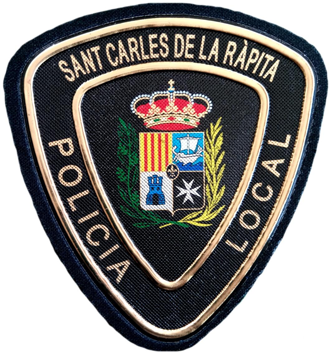 Policía Local Sant Carles de la Rapita parche insignia emblema distintivo