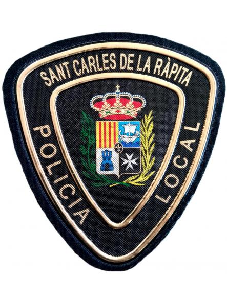 Policía Local Sant Carles de la Rapita parche insignia emblema distintivo