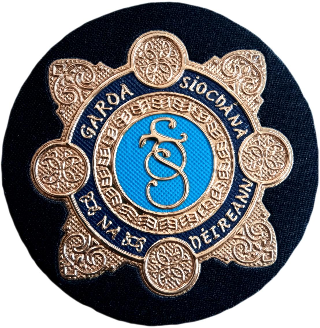 Policía de Irlanda GARDA SIOCHANA Ireland Eire Police parche insignia emblema distintivo patch ecusson