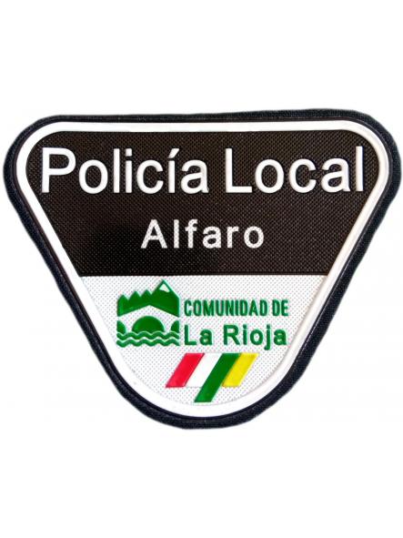 Policía Local de Alfaro en La Rioja parche insignia emblema distintivo