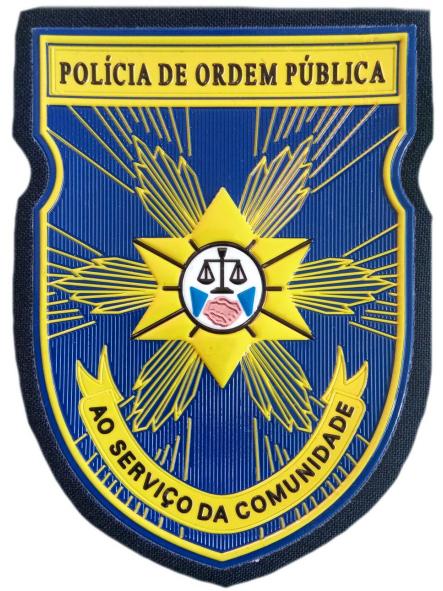 POLICÍA DE ORDEN PÚBLICO DE CABO VERDE PARCHE INSIGNIA EMBLEMA DISTINTIVO
