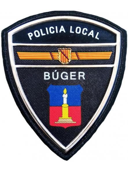 Policía Local Búger parche insignia emblema distintivo