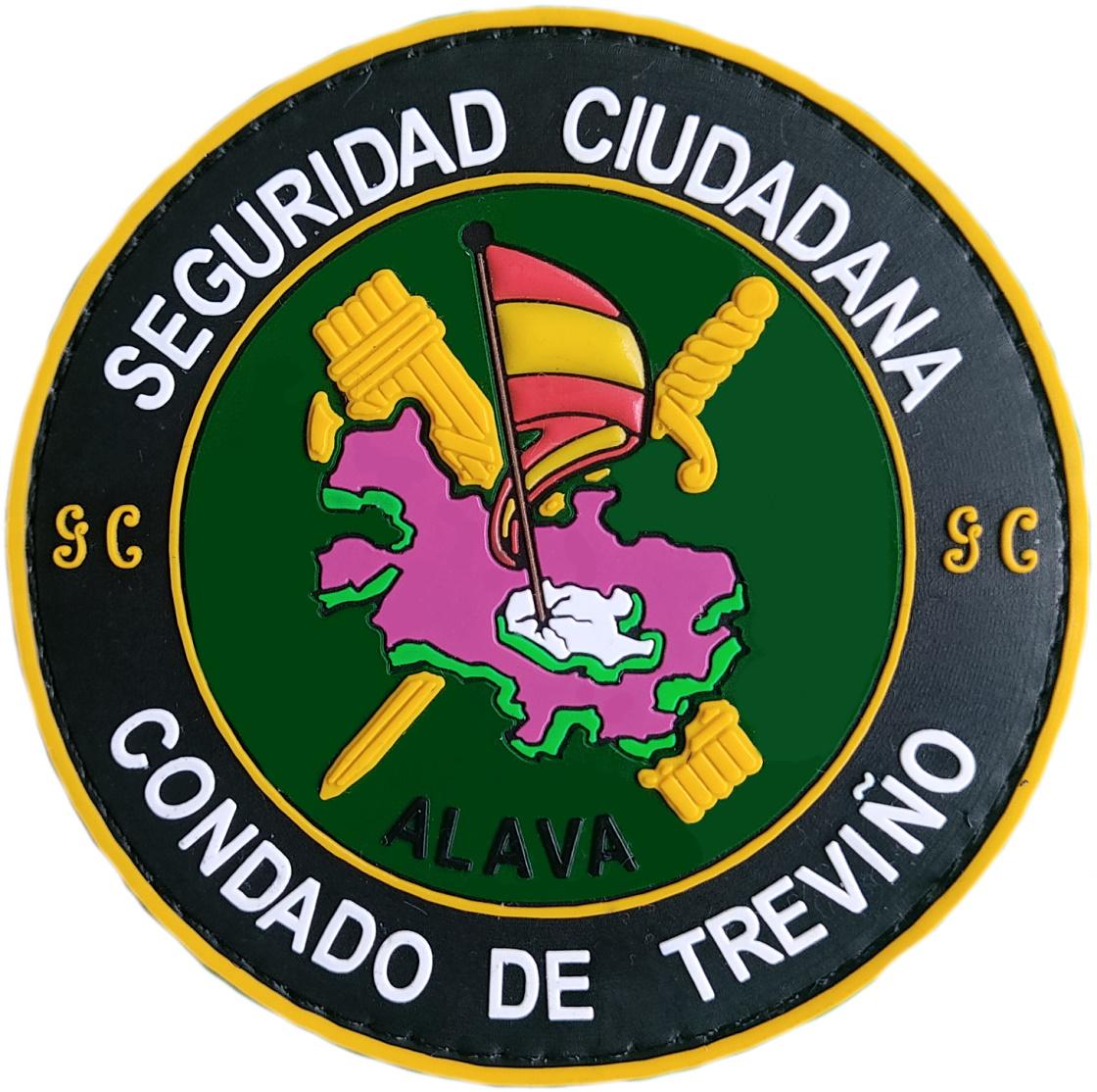 Guardia Civil Condado de Treviño Seguridad Ciudadana parche insignia emblema Gendarmerie