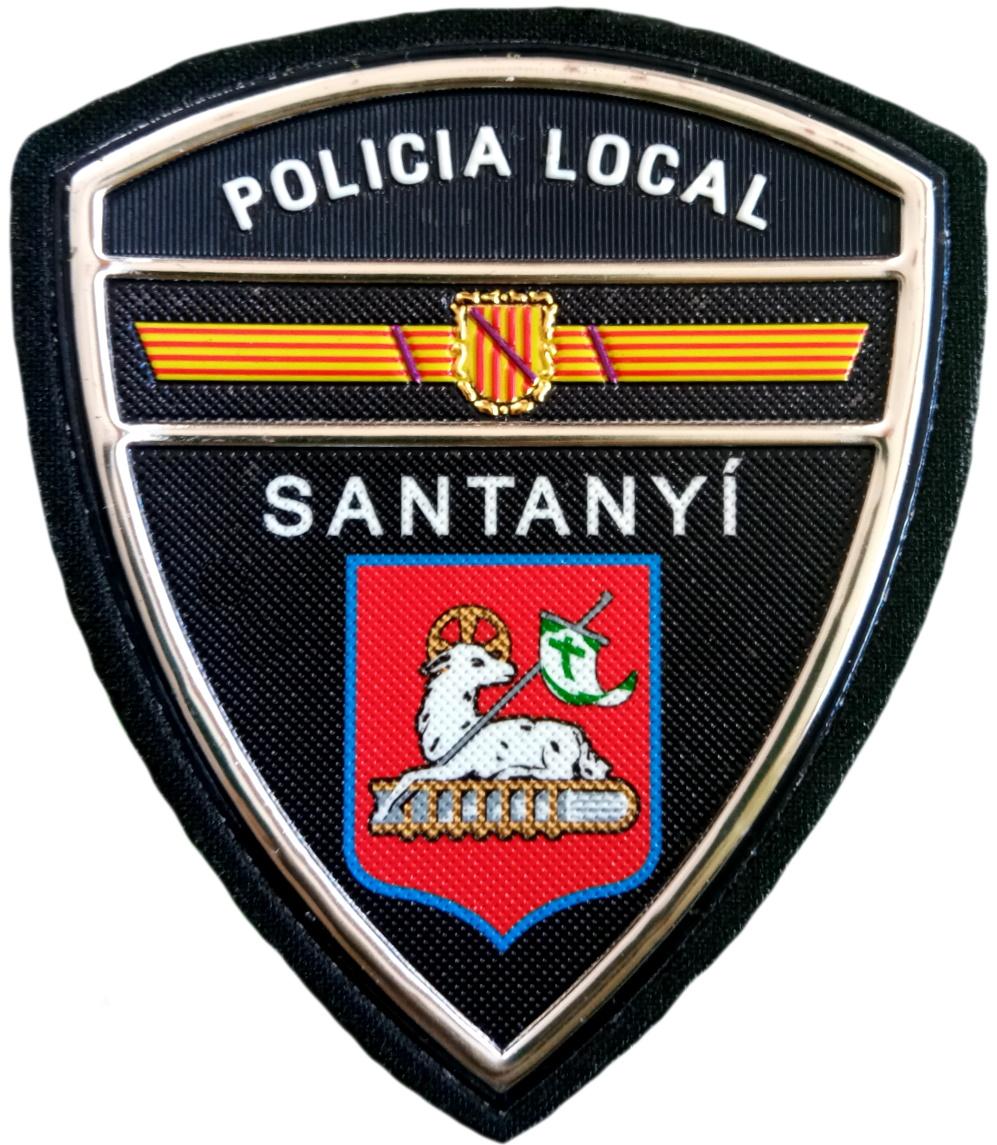 Policía Local Santanyí parche insignia emblema distintivo ecusson patch