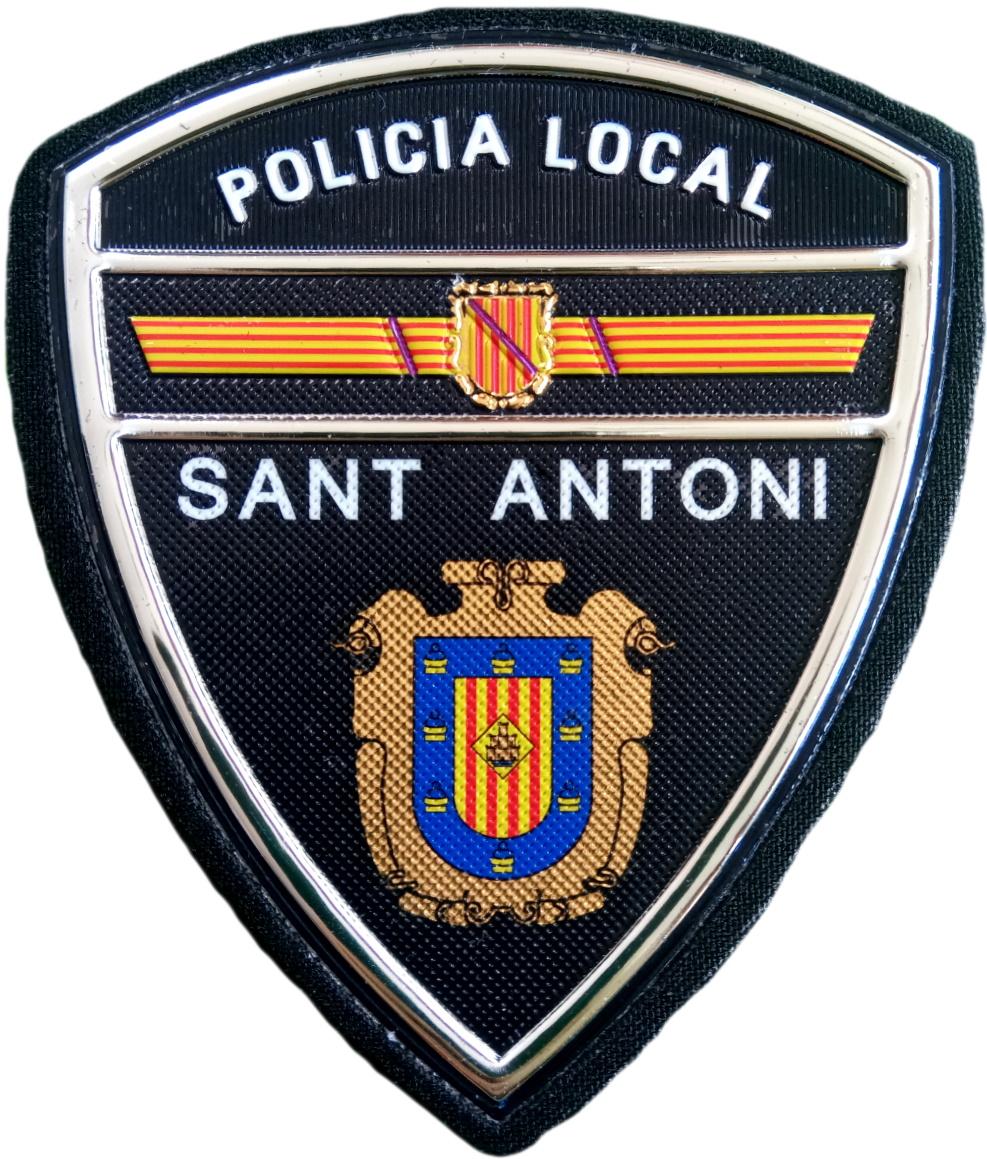 Policía Local Sant Antoni parche insignia emblema distintivo