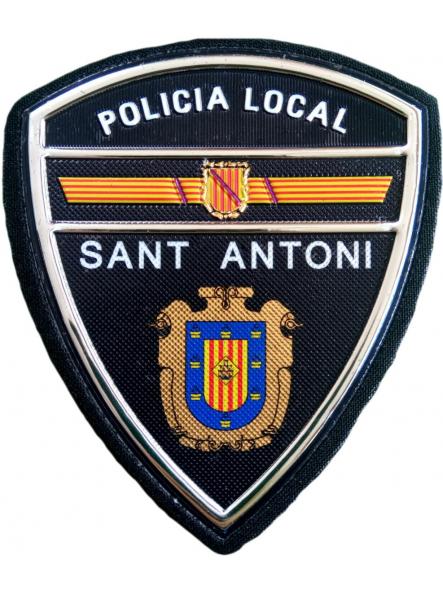 Policía Local Sant Antoni parche insignia emblema distintivo