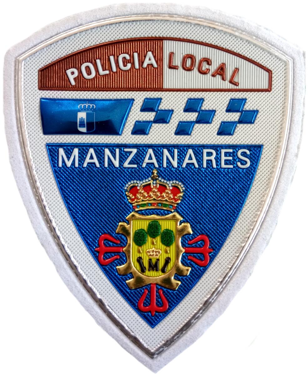 Policía Local Manzanares parche insignia emblema distintivo