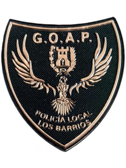 Policía Local Los Barrios GOAP Cádiz parche insignia emblema distintivo patch ecusson