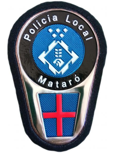 Policía Local de Mataró parche insignia emblema distintivo 