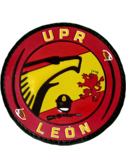 Policía Nacional CNP UPR Unidad de Prevención y Reacción León Sables Cascos parche insignia emblema distintivo