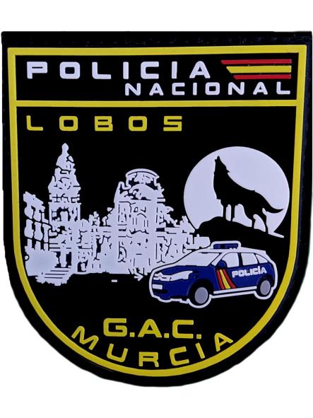 Policía Nacional CNP Grupo de Atención al Ciudadano GAC de Murcia Parche Insignia Emblema Distintivo