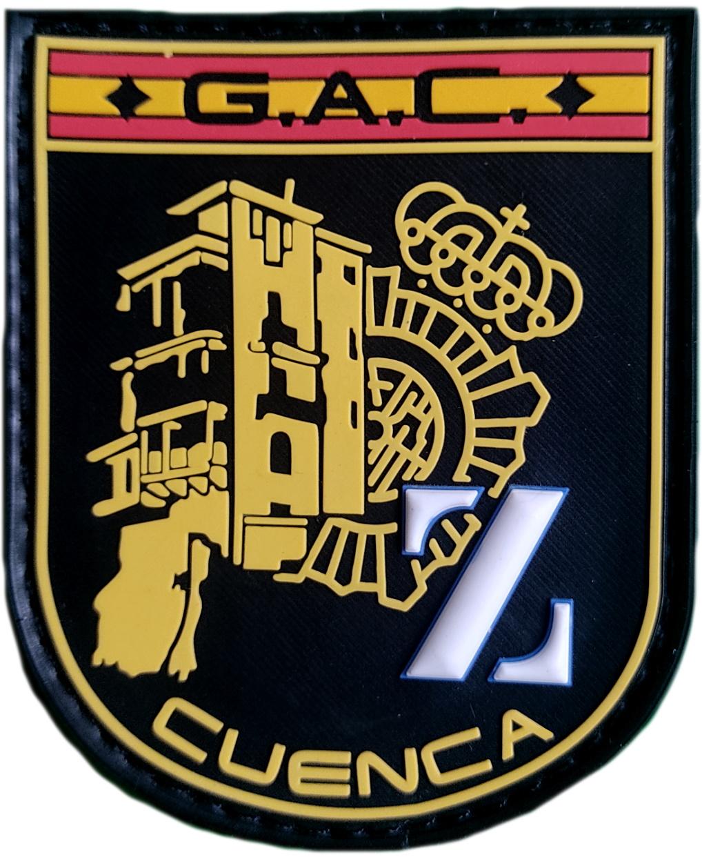 Policía Nacional CNP Grupo de Atención al Ciudadano GAC de Cuenca Parche Insignia Emblema Distintivo