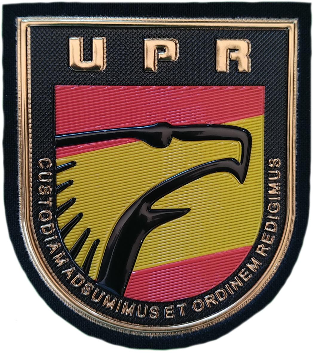 Policía Nacional CNP Unidad de Prevención y Reacción UPR parche insignia emblema distintivo