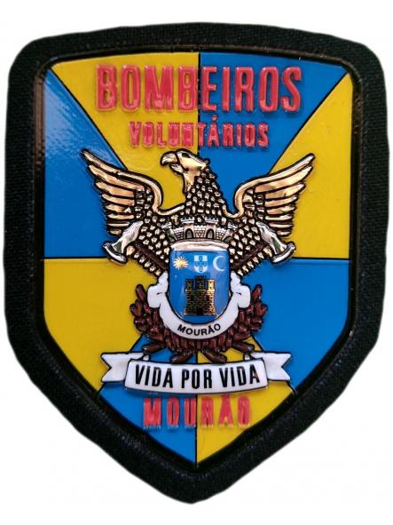 Bomberos Voluntarios Mourao Portugal parche insignia emblema distintivo 