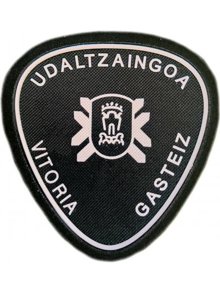 Policía Municipal Udaltzaingoa Vitoria Gasteiz parche insignia emblema patch ecusson