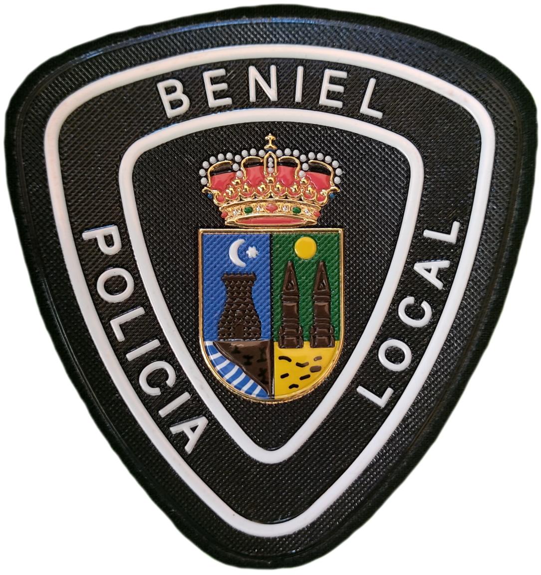 Policía Local Beniel Alicante parche insignia emblema distintivo ecusson patch