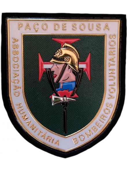 Bomberos Voluntarios Paço de Sousa Portugal parche insignia emblema distintivo 