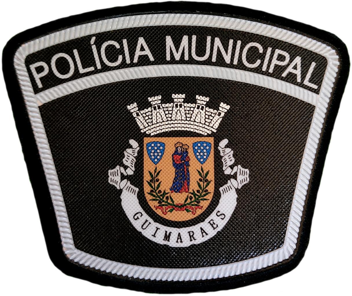 Policía Municipal Ciudad de Guimaraes Portugal parche insignia emblema distintivo