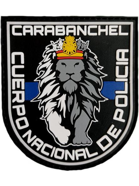 Policía Nacional CNP Distrito Carabanchel Madrid parche insignia emblema distintivo