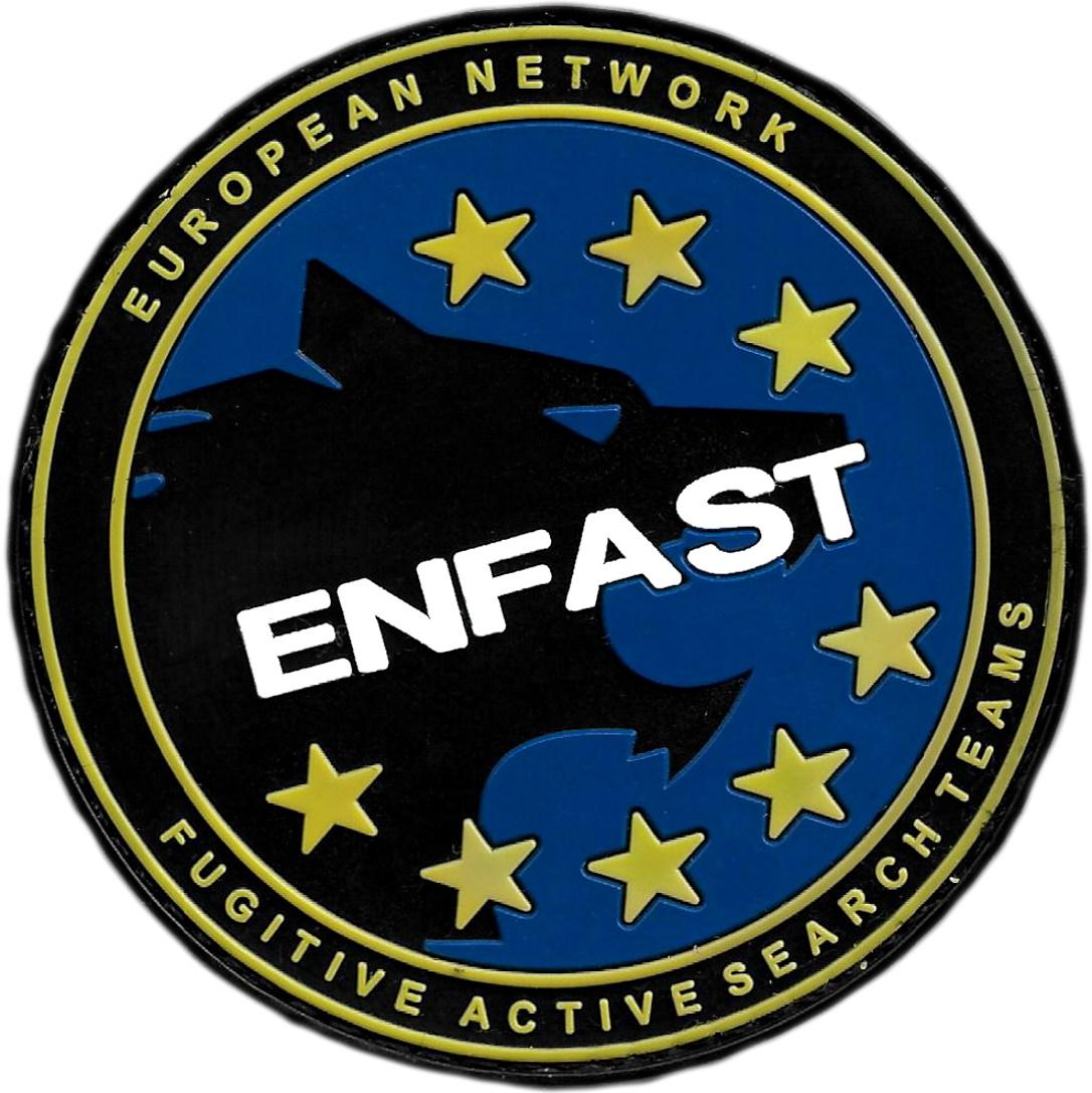 Policía Europea Europol Enfast equipos de búsqueda activa de fugitivos parche insignia emblema patch ecusson