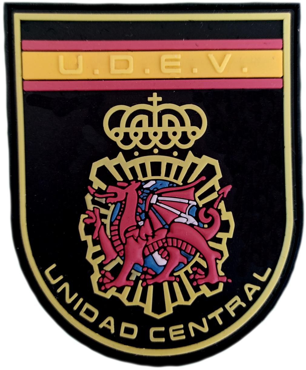 Policía nacional CNP Udev Unidad de delincuencia especializada y violenta parche insignia emblema distintivo 
