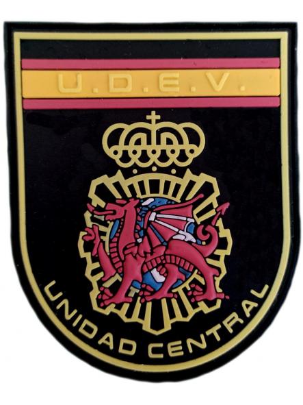 Policía nacional CNP Udev Unidad de delincuencia especializada y violenta parche insignia emblema distintivo 