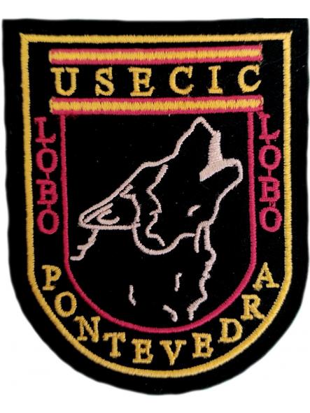 Guardia Civil Usecic Pontevedra parche insignia emblema distintivo bordado 