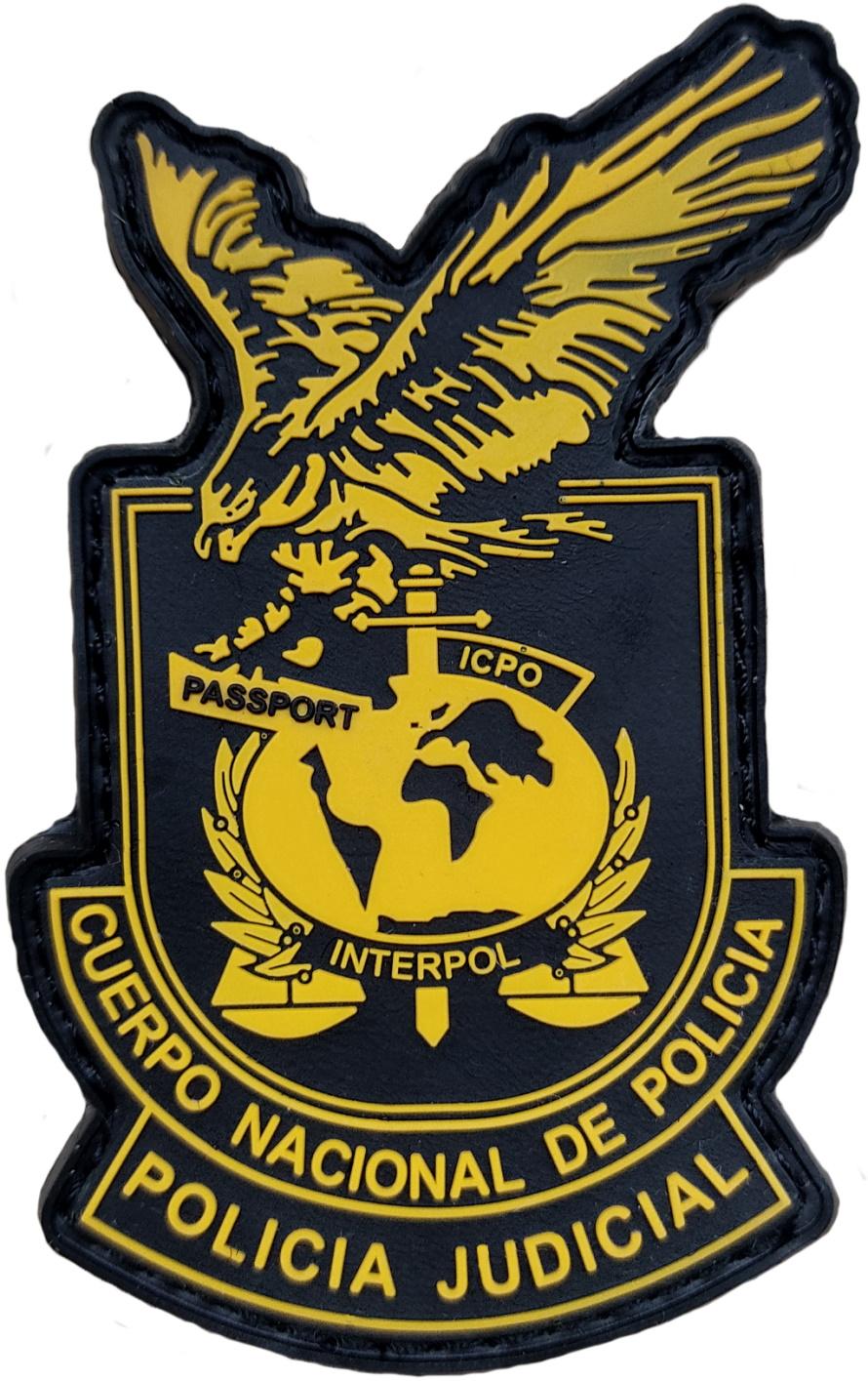 Policía nacional CNP Grupo policía judicial Alicante parche insignia emblema distintivo