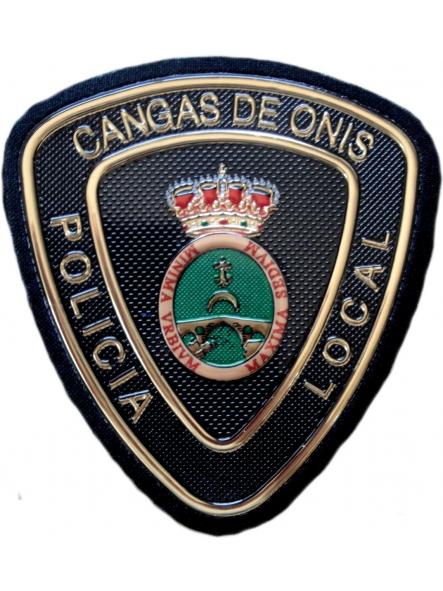 Policía Local Cangas de Onís Asturias parche insignia emblema distintivo