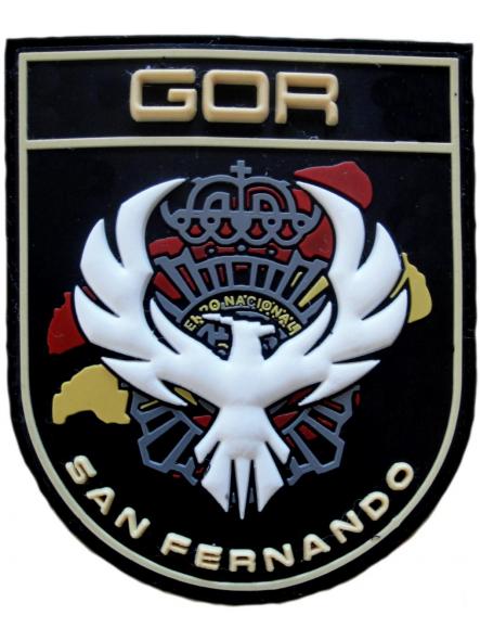 Policía Nacional CNP GOR San Fernando grupo operativo de respuesta Fenix parche insignia emblema distintivo