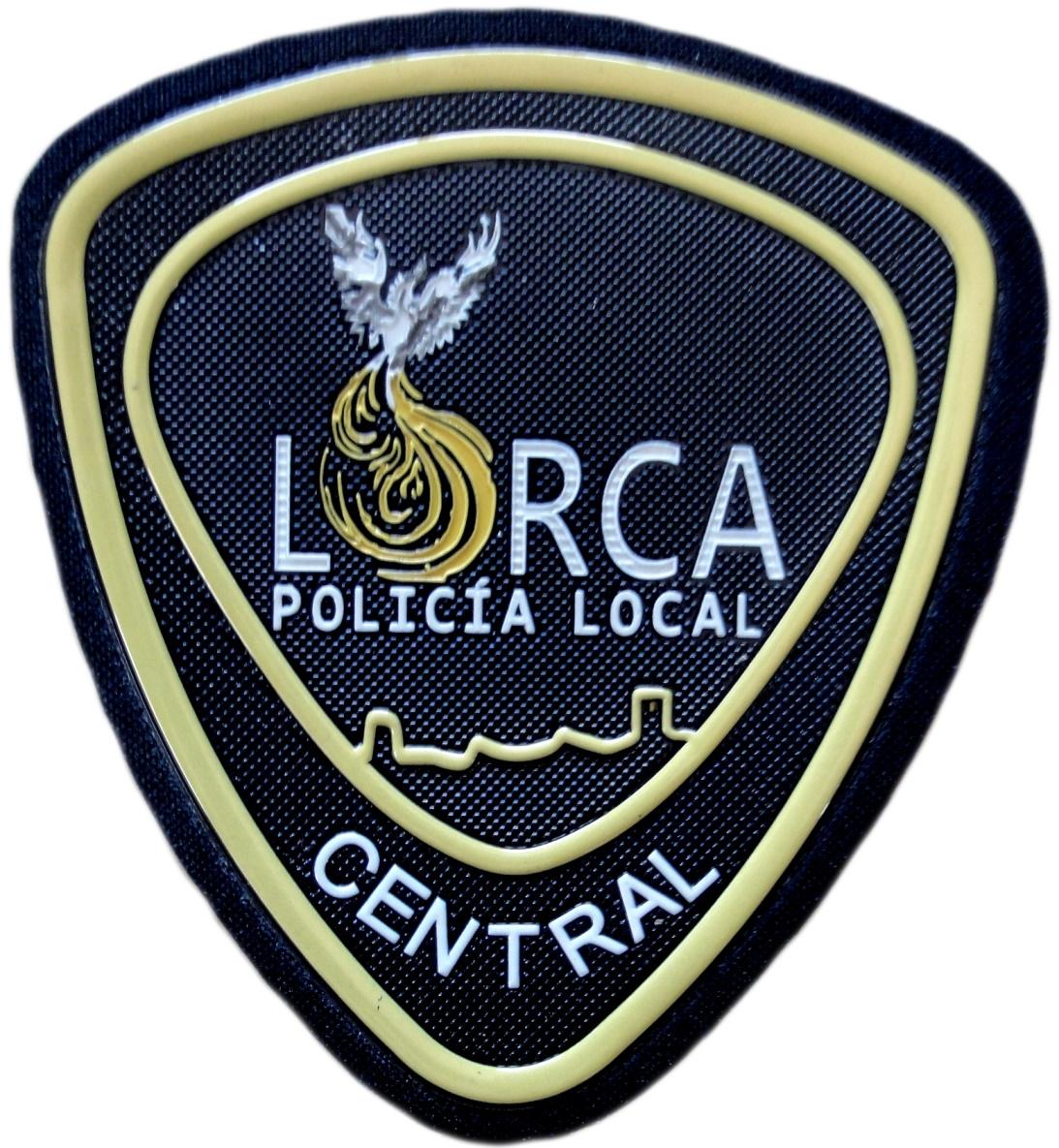 Policía Local Lorca Central Murcia parche insignia emblema distintivo