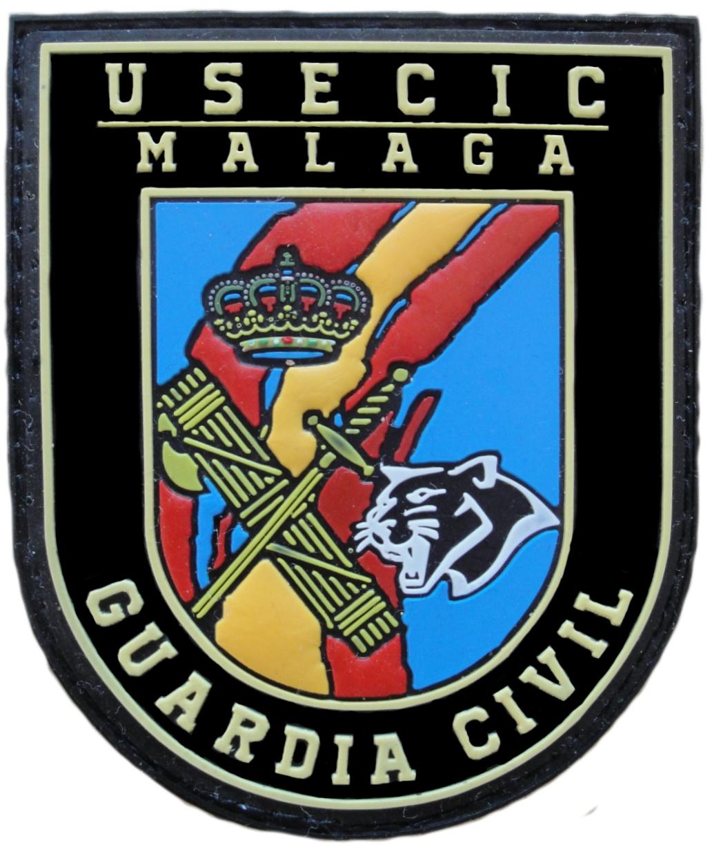 Guardia civil usecic Málaga parche insignia emblema distintivo