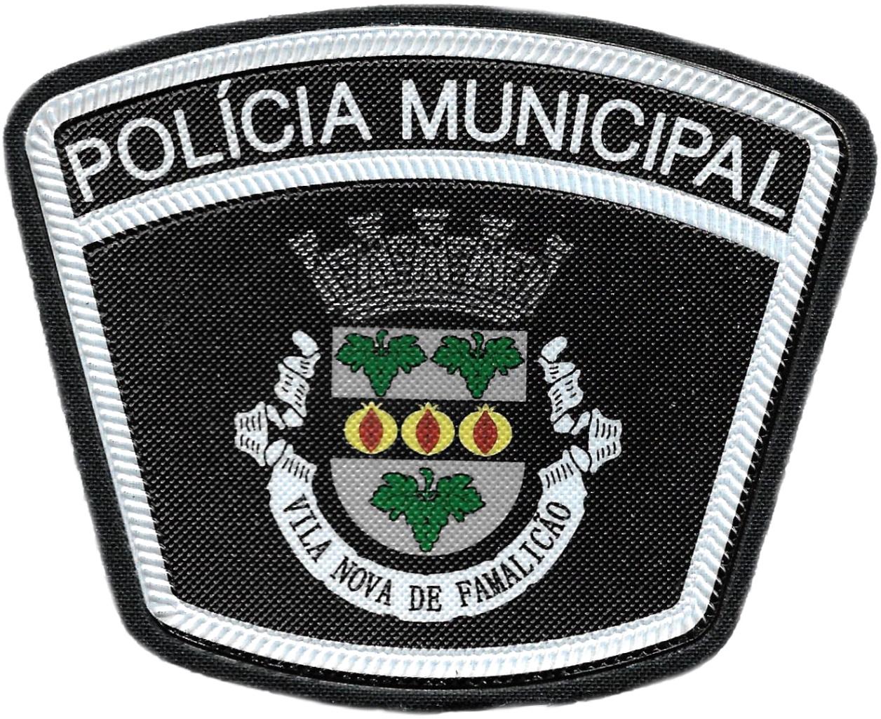 Policía Municipal Ciudad de Vila nova de Famalicao Portugal parche insignia emblema distintivo