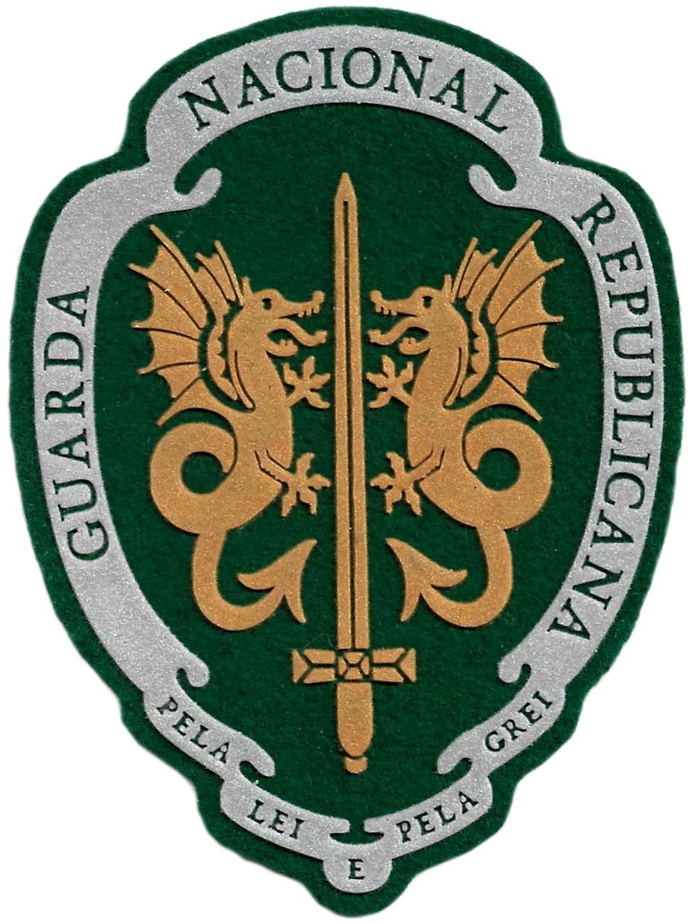 Guardia Nacional Republicana de Portugal GNR parche insignia emblema distintivo patch ecusson Gendarmerie
