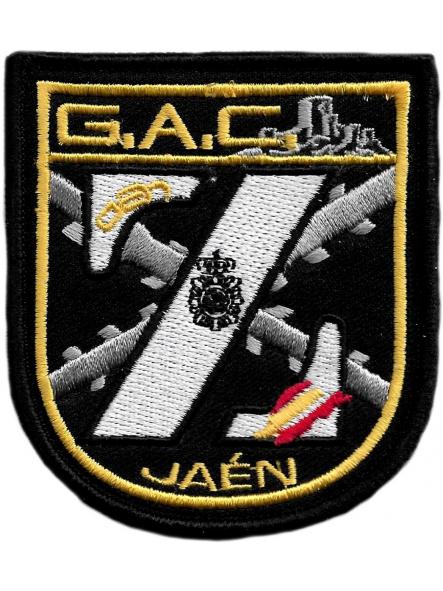 Policía Nacional CNP Grupo atención al ciudadano GAC Jaén parche insignia emblema distintivo