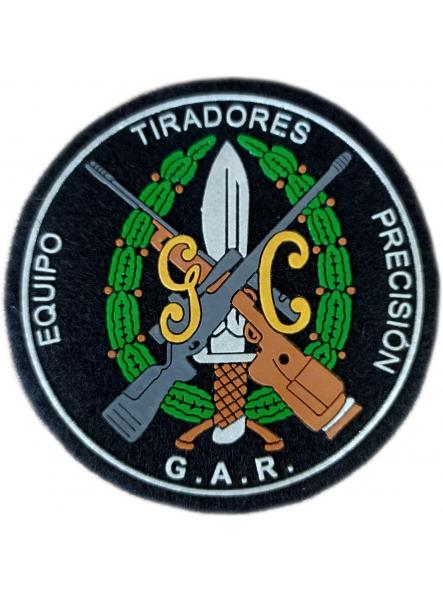 Guardia civil GAR equipo tiradores de precisión parche insignia emblema distintivo
