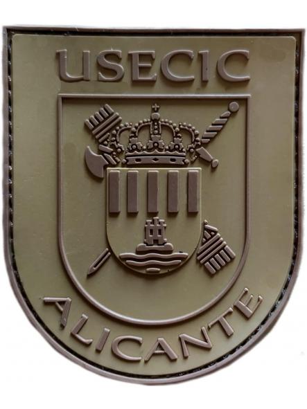 Guardia civil usecic Alicante árido parche insignia emblema distintivo patch ecusson gendarmerie