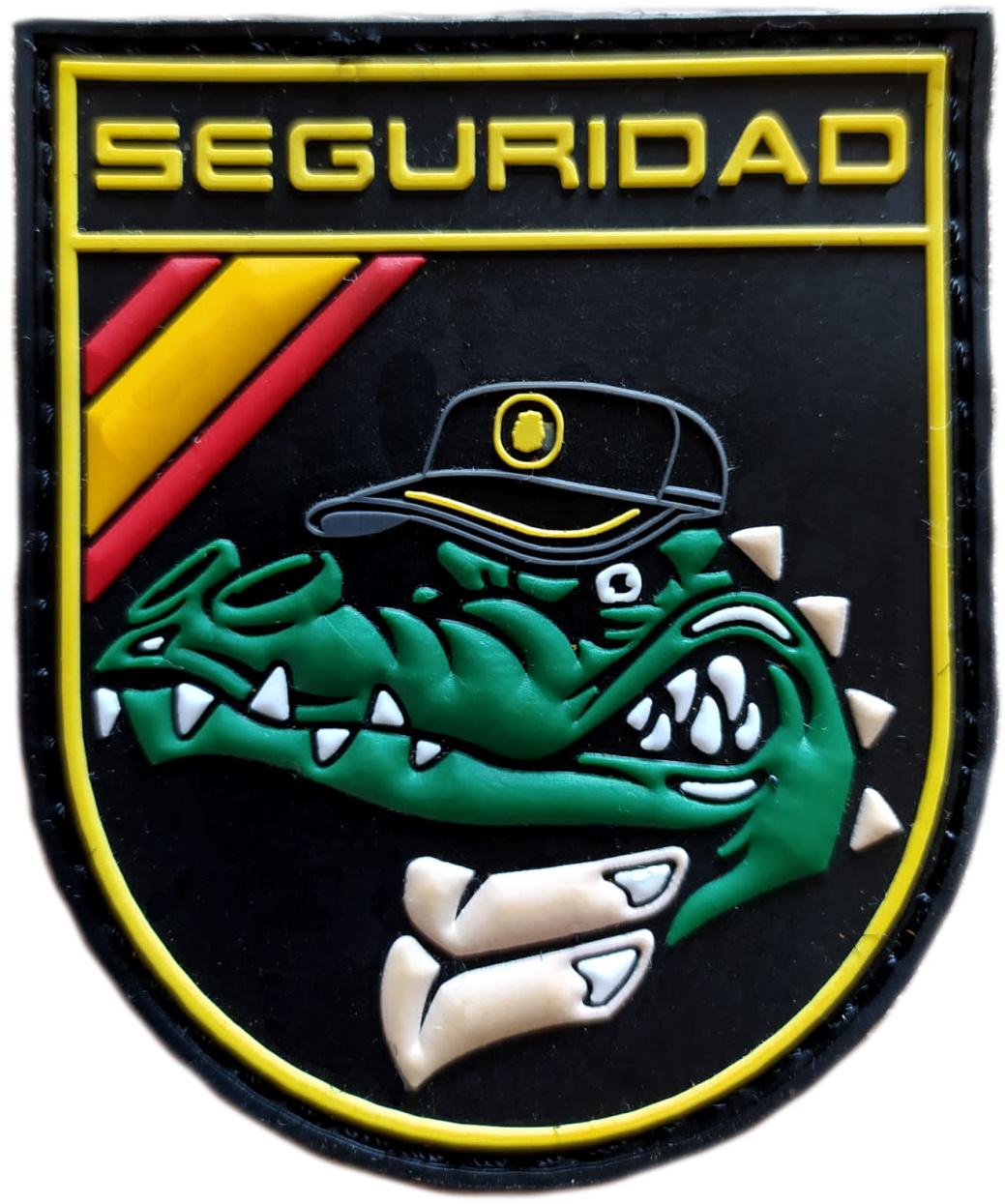 Policía Nacional CNP Seguridad Estática Caimán parche insignia emblema distintivo patch ecusson