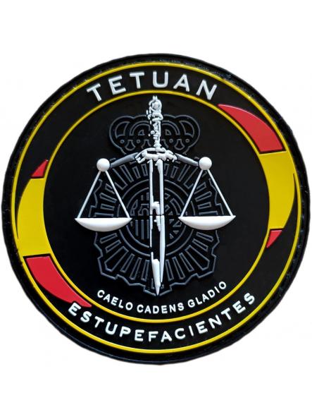 Policía Nacional CNP Tetuán Estupefacientes Madrid parche insignia emblema distintivo
