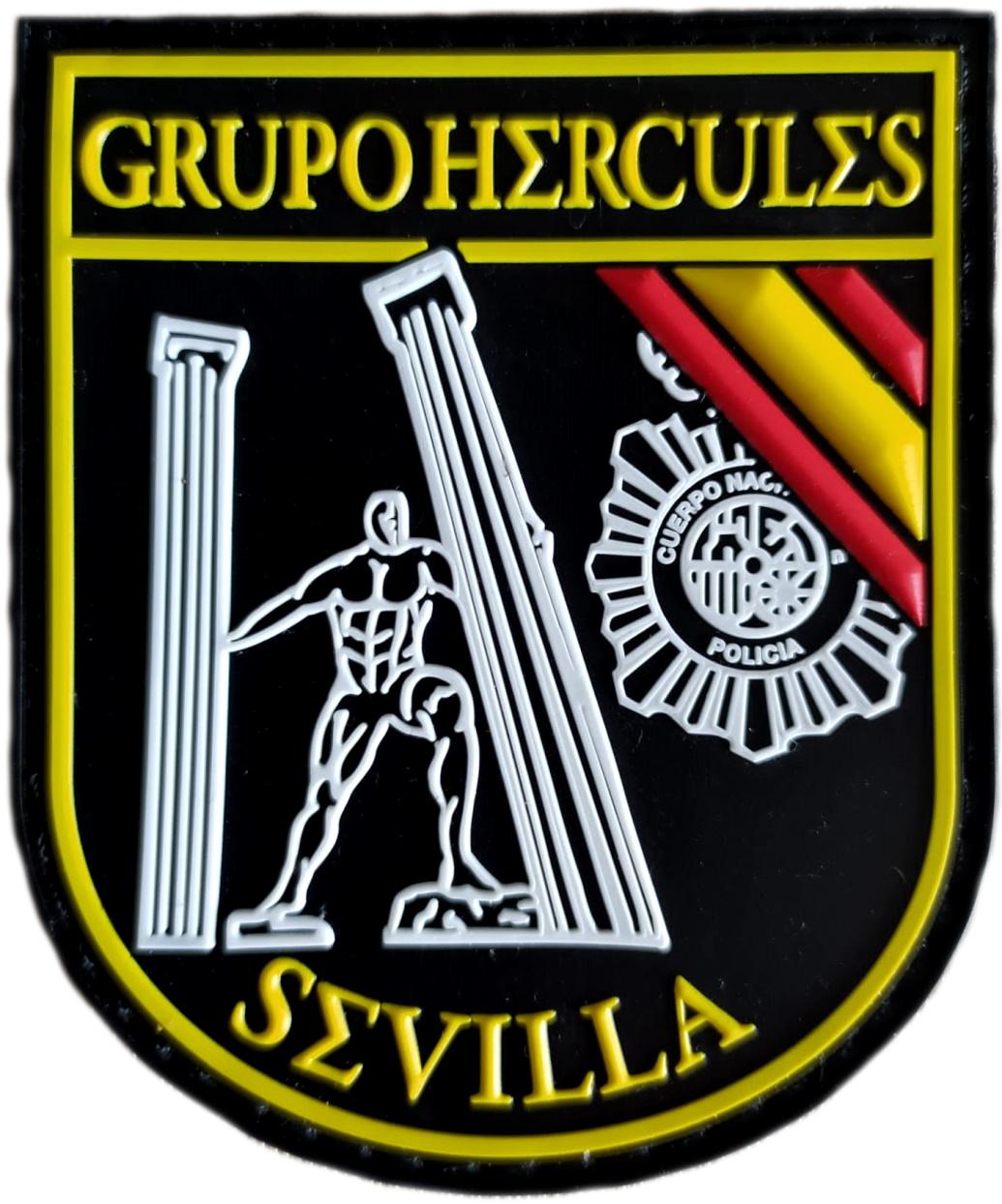 Policía Nacional CNP Grupo Hércules Sevilla parche insignia emblema distintivo